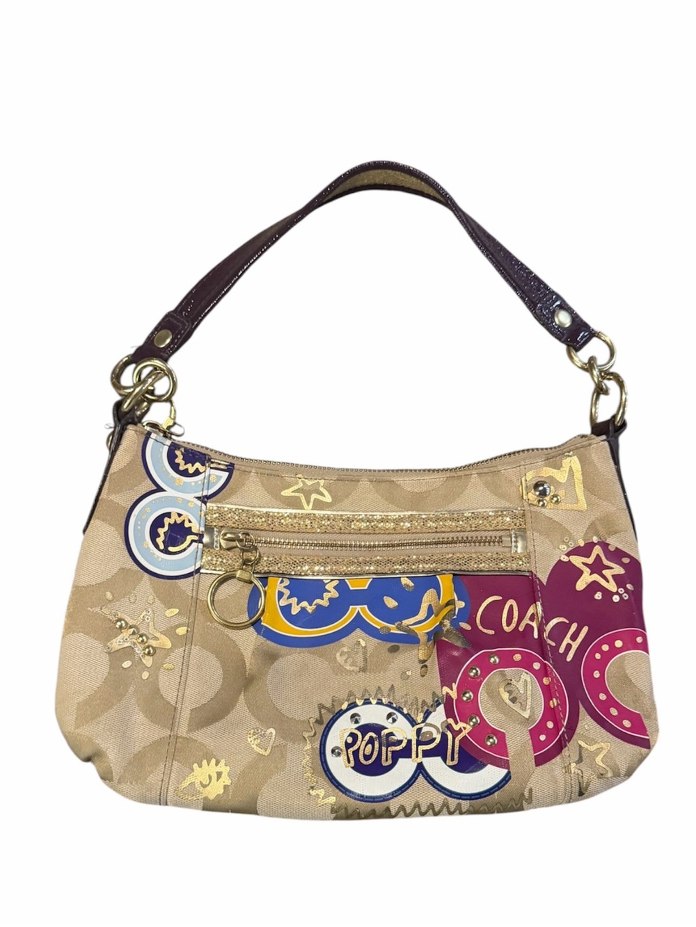 Vintage Coach Poppy Purse Y2K Shoulder bag